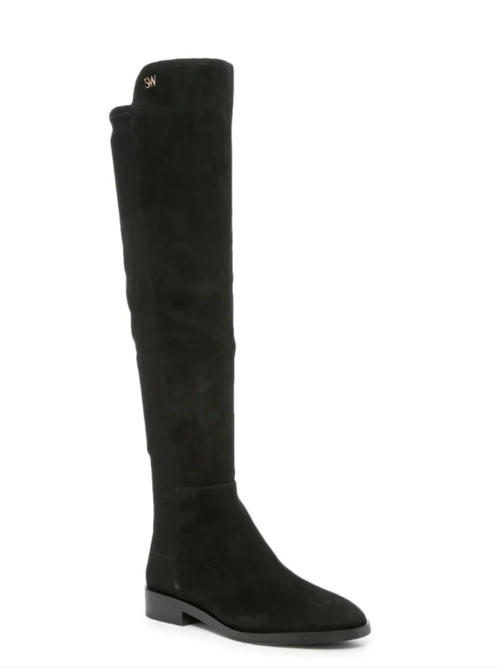 Stuart Weitzman Black Suede Over-the-Knee Boots 5B